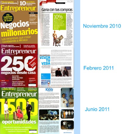 RECOMENDACION DE KLOB EN REVISTA ENTREPRENEUR